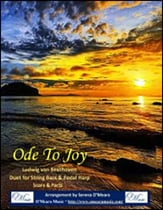 Ode to Joy, Duet for String Bass & Pedal Harp P.O.D. cover
